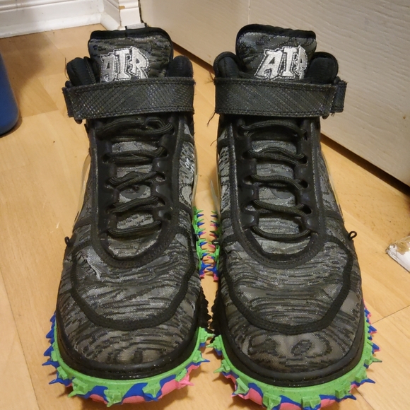 Off-White x Nike AF1 Mid Black // Men's US11 - Picture 2 of 7